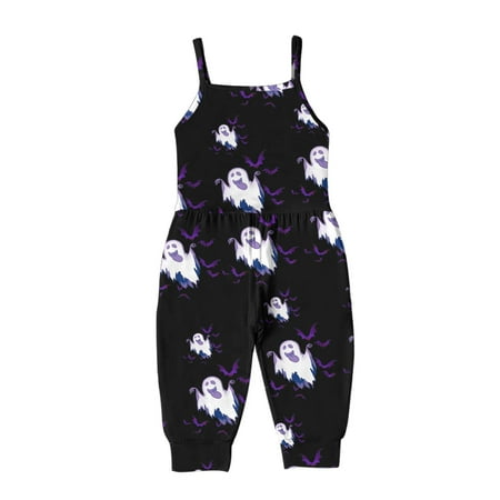 Honeeladyy Sales Toddler Kids Boys Girls Halloween Fashion Cute Funny Cat Spider Print Suspenders Romper Jumpsuit
Honeeladyy Sales Toddler Kids Boys Girls Halloween Fashion Cute Funny Cat Spider Print Suspenders Romper Jumpsuit