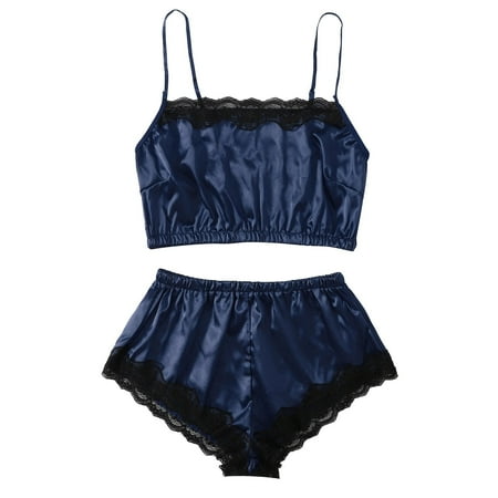 Dadaria Womens Pajamas New Lace Lingerie Silk Underwear Sleepwear Underwear Pajamas Satin Blue XXL Women
Dadaria Womens Pajamas New Lace Lingerie Silk Underwear Sleepwear Underwear Pajamas Satin Blue XXL Women