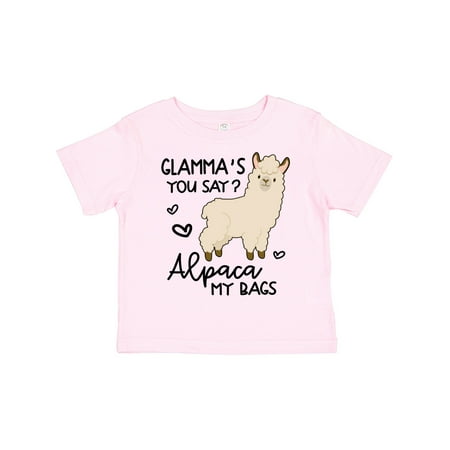 Inktastic Glamma s You Say Alpaca My Bags Gift Toddler Boy or Toddler Girl T-Shirt
Inktastic Glamma s You Say Alpaca My Bags Gift Toddler Boy or Toddler Girl T-Shirt