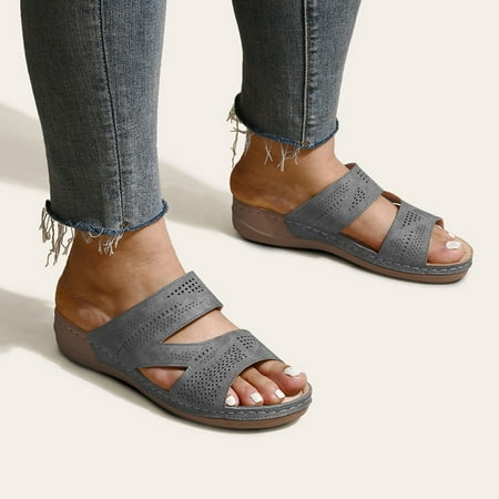 Summer Fashion Womens Casual Shoes Folded Leather Bohemian Open Toe Flat Slippers Women Slippers Size 9 Boot Furry Slippers for Women Closed Toe Boot Slippers for Women Indoor Memory Foam Women Fuzzy
Summer Fashion Womens Casual Shoes Folded Leather Bohemian Open Toe Flat Slippers Women Slippers Size 9 Boot Furry Slippers for Women Closed Toe Boot Slippers for Women Indoor Memory Foam Women Fuzzy