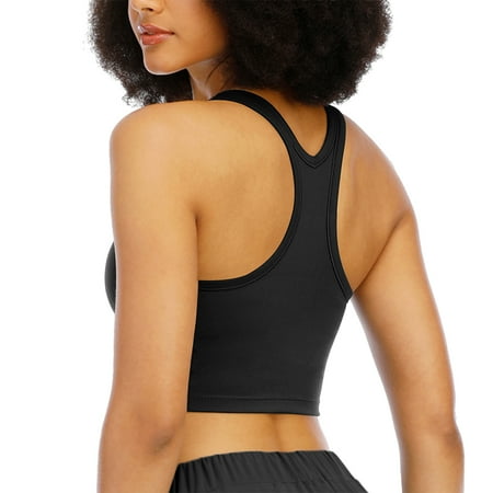 Bodycam Women s Racerback Sports Bra Breathable Activewear Bra Sport Short Vest High Support for Running Gym- M
Bodycam Women s Racerback Sports Bra Breathable Activewear Bra Sport Short Vest High Support for Running Gym- M