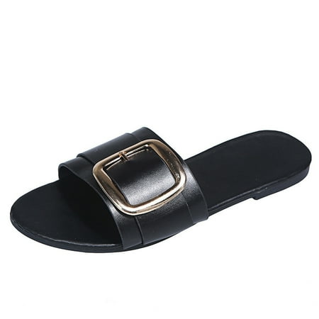Womens Casual Vacation Open Toe Decorative Buckle Flat Beach Sandals Summer Open Toe Slide Sandals Comfortable Flats Flip-Flops Sandal Casual Platforms Wedge Sandals Boho Dressy Heeled Sandals A2
Womens Casual Vacation Open Toe Decorative Buckle Flat Beach Sandals Summer Open Toe Slide Sandals Comfortable Flats Flip-Flops Sandal Casual Platforms Wedge Sandals Boho Dressy Heeled Sandals A2