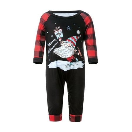 Bowanadacles Christmas Parent-child Outfit Santa Claus Printing Plaid Long Sleeve Sleepwear
Bowanadacles Christmas Parent-child Outfit Santa Claus Printing Plaid Long Sleeve Sleepwear