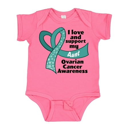 Inktastic Ovarian Cancer Awareness I Love and Support My Aunt Gift Baby Boy or Baby Girl Bodysuit
Inktastic Ovarian Cancer Awareness I Love and Support My Aunt Gift Baby Boy or Baby Girl Bodysuit
