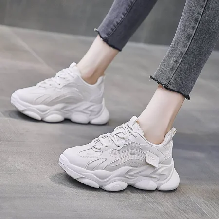 Women‘s Leisure Sneakers Lightweight Faux Leather Mid Top Lace Up Casual Shoes Women‘s Footwear
Women‘s Leisure Sneakers Lightweight Faux Leather Mid Top Lace Up Casual Shoes Women‘s Footwear