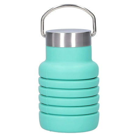 Sports Water Bottle 550Ml Foldable Water Bottle Reusable Water Bottle Use on Travel Bikes Outdoor Sports (Pine Green)
Sports Water Bottle 550Ml Foldable Water Bottle Reusable Water Bottle Use on Travel Bikes Outdoor Sports (Pine Green)