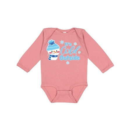 Inktastic It s Cold Outside with Cute Snowman and Snowflakes Gift Baby Boy or Baby Girl Long Sleeve Bodysuit
Inktastic It s Cold Outside with Cute Snowman and Snowflakes Gift Baby Boy or Baby Girl Long Sleeve Bodysuit