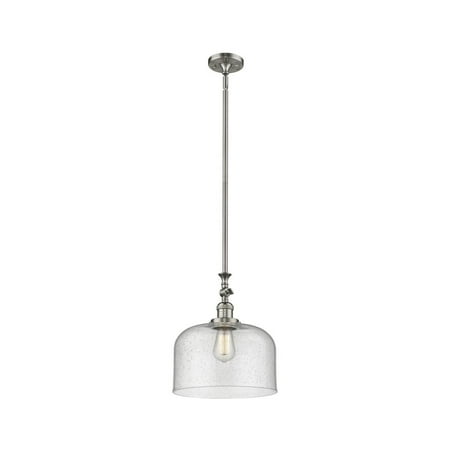 Brushed Satin Nickel Tone Mini Pendants 12 Wide Seedy Glass Steel/Cast Brass Medium Base 1 Light Fixture
Brushed Satin Nickel Tone Mini Pendants 12 Wide Seedy Glass Steel/Cast Brass Medium Base 1 Light Fixture