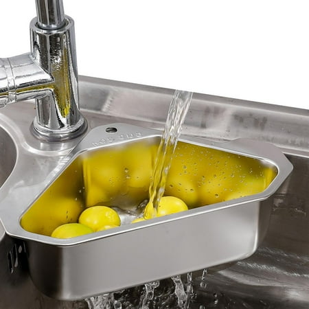 Careslong Sink Drain Basket Corner Sink Strainer Basket Stainless Steel Triangle Corner Sink Dain Strainer Kitchen Food Waste Leftovers Food Garbage Catcher Filter Organizer convenient
Careslong Sink Drain Basket Corner Sink Strainer Basket Stainless Steel Triangle Corner Sink Dain Strainer Kitchen Food Waste Leftovers Food Garbage Catcher Filter Organizer convenient