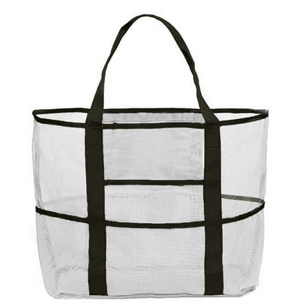 Hanas Large Capacity Beach Toys Clothing Bath Storage Bag Summer Beach Bag For Boys And Girls