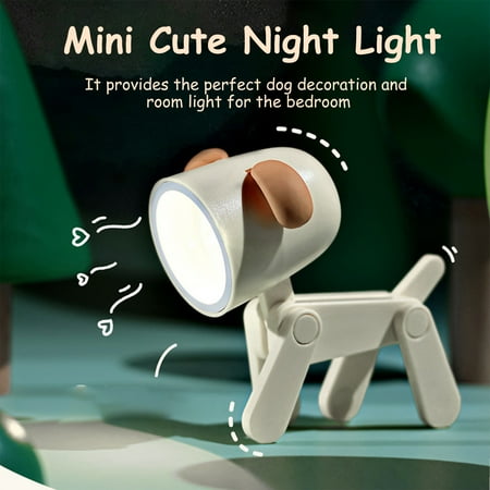 Xewsqmlo Cute Pet Night Lights Folding Dog Table Lamps Kids Eye Protection Study Lamp
Xewsqmlo Cute Pet Night Lights Folding Dog Table Lamps Kids Eye Protection Study Lamp