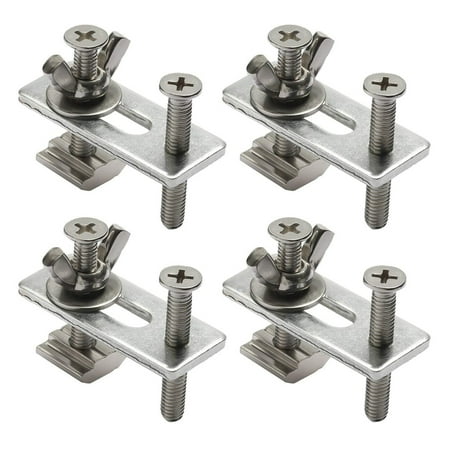 4-Pack M6 T-Track Mini T-Rail Hold Down Clamp Kit Compatible with 3018-PRO 3018-PROVer 1810-PRO CNC Routers
4-Pack M6 T-Track Mini T-Rail Hold Down Clamp Kit Compatible with 3018-PRO 3018-PROVer 1810-PRO CNC Routers