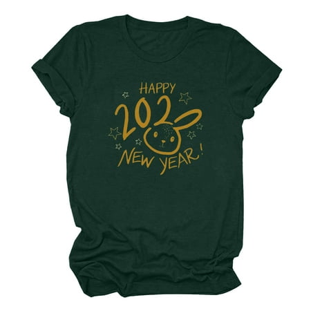 Shirts for Women Shirts for Women Women s Cash Round Neck Fashion Large Size Short Sleeved T-shirt 2023 New Year Funny Pattern Printed Top Crop Top White Tank Tops Women on Sales Green 2XL
Shirts for Women Shirts for Women Women s Cash Round Neck Fashion Large Size Short Sleeved T-shirt 2023 New Year Funny Pattern Printed Top Crop Top White Tank Tops Women on Sales Green 2XL