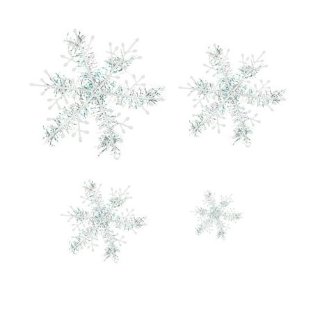 12 Packs Snow Ornament Creative Snowflake Pendant Snowflakes Decorative Props for Christmas (3 Packs 6cm 3 Packs 11cm 3 Packs
12 Packs Snow Ornament Creative Snowflake Pendant Snowflakes Decorative Props for Christmas (3 Packs 6cm 3 Packs 11cm 3 Packs