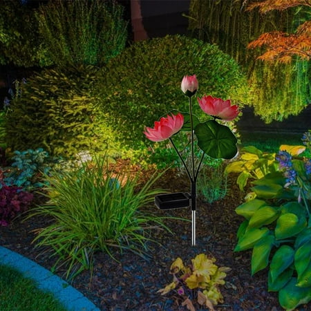 Vikakiooze Solar Garden Lights 2 Pack Solar Decorative Lights Outdoor Garden Lantern Waterproof Lotu Garden Decoration LED Lantern Solar Powered For Garden Patio Passage
Vikakiooze Solar Garden Lights 2 Pack Solar Decorative Lights Outdoor Garden Lantern Waterproof Lotu Garden Decoration LED Lantern Solar Powered For Garden Patio Passage