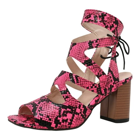 WEAIXIMIUNG Trendy Women s Sandals Wide Width Size 12 Print Foreign Trade Square Head Back Heel Tie Thick Heel Large Size Women s Shoes Summer High Heeled Sandals Pink 40
WEAIXIMIUNG Trendy Women s Sandals Wide Width Size 12 Print Foreign Trade Square Head Back Heel Tie Thick Heel Large Size Women s Shoes Summer High Heeled Sandals Pink 40