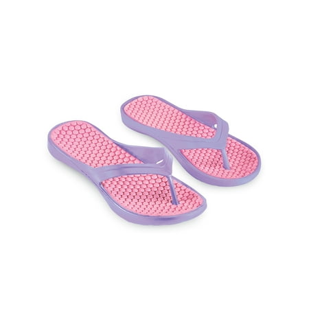 Collections Etc Women s Massaging Insoles Comfort Thong Sandals 
Collections Etc Women s Massaging Insoles Comfort Thong Sandals