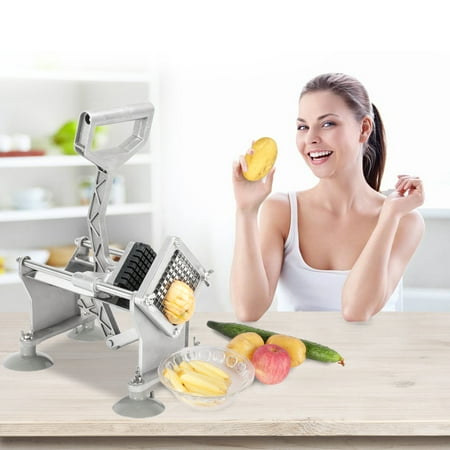 EEPHO Vertical French Fries Machine with Four 3/8 & 1/4 & 1/2 Flower Blades & 4pcs Suction Cups & 2pcs Expansion Bolts YJ
EEPHO Vertical French Fries Machine with Four 3/8 & 1/4 & 1/2 Flower Blades & 4pcs Suction Cups & 2pcs Expansion Bolts YJ