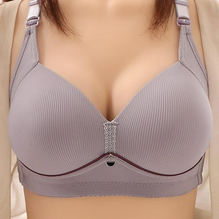 TUWABEII Bras for Women Woman s Fashion Plus Size Wire Free Comfortable Push Up Bra Underwear
TUWABEII Bras for Women Woman s Fashion Plus Size Wire Free Comfortable Push Up Bra Underwear