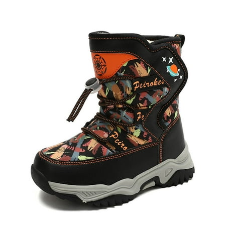 Engtoy Kids Snow Boots Boys Girls Shoes Winter Waterproof Slip Resistant Sprot Sneakers Toddler/Little Kid/Big Kid
Engtoy Kids Snow Boots Boys Girls Shoes Winter Waterproof Slip Resistant Sprot Sneakers Toddler/Little Kid/Big Kid