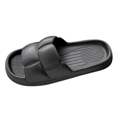 Mens Slippers Cloud Slides for Women And Men Shower Slippers Bathroom Sandals Extremely Comfy Cushioned Thick Sole Slippers Beach Shoes Slippers for Men Pu Black 40-41
Mens Slippers Cloud Slides for Women And Men Shower Slippers Bathroom Sandals Extremely Comfy Cushioned Thick Sole Slippers Beach Shoes Slippers for Men Pu Black 40-41