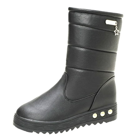 GNEIKDEING Thicksoled Plush Women s Thermal Breathable Shoes Warm Ankle Slipon Boots Middle Winter Casual Boots Women s Boots Gift on Clearance
GNEIKDEING Thicksoled Plush Women s Thermal Breathable Shoes Warm Ankle Slipon Boots Middle Winter Casual Boots Women s Boots Gift on Clearance