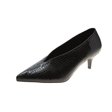 Puntoco Women Sandals Clearance,Mid-Heel Single Shoes Women Grandma Shoes Work High Heels Black
Puntoco Women Sandals Clearance,Mid-Heel Single Shoes Women Grandma Shoes Work High Heels Black