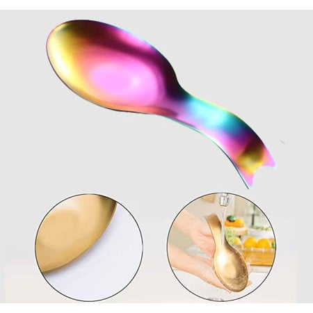 Stainless Steel Spoon Rest for Kitchen Counter Ladle Rest Spatula Rest Stove Spoon Holder Kitchen Accessories for Kitchen Utensils Color
Stainless Steel Spoon Rest for Kitchen Counter Ladle Rest Spatula Rest Stove Spoon Holder Kitchen Accessories for Kitchen Utensils Color