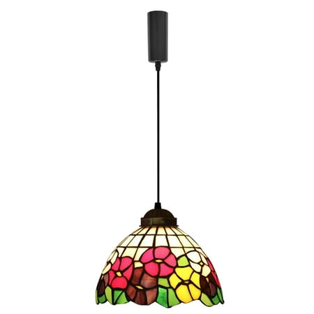 Kiven H-Type Track Lighting Tiffany Halo Track Pendant Light with Glass Shade Adjustable Length Track Light Pedant for Bedroom Kitchen Home Lighting 1-Light
Kiven H-Type Track Lighting Tiffany Halo Track Pendant Light with Glass Shade Adjustable Length Track Light Pedant for Bedroom Kitchen Home Lighting 1-Light