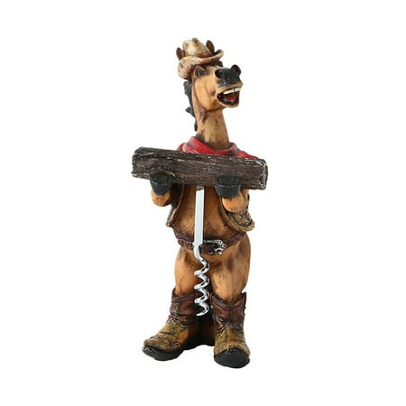 Hemoton 1pc Horse Corkscrew Cowboy Style Wine Opener Horse Shaped Opener Household Decor for Home Use (Distress)
Hemoton 1pc Horse Corkscrew Cowboy Style Wine Opener Horse Shaped Opener Household Decor for Home Use (Distress)