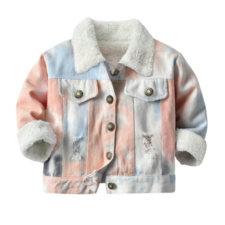 Winter Casual Kids Boys Outerwear Toddler Boys Girls Windproof Tie Dye Prints Denim Fleece Coat Jacket Kids Warm Outerwear Jacket
Winter Casual Kids Boys Outerwear Toddler Boys Girls Windproof Tie Dye Prints Denim Fleece Coat Jacket Kids Warm Outerwear Jacket