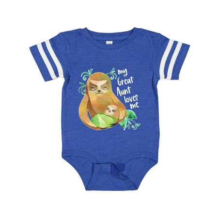 Inktastic My Great Aunt Loves Me Cute Sloth and Baby Gift Baby Boy or Baby Girl Bodysuit
Inktastic My Great Aunt Loves Me Cute Sloth and Baby Gift Baby Boy or Baby Girl Bodysuit