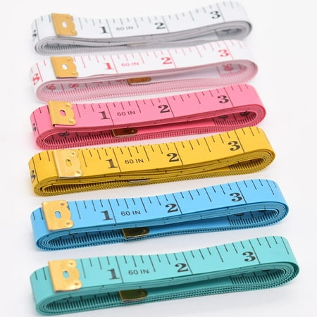 Measuring Tape Body Sewing Soft Tape Measure for Weight Loss Tailor Cloth Vinyl Measurement Craft Supplies 60-inch 150cm Double Scale Flexible Ruler 6 Pack
Measuring Tape Body Sewing Soft Tape Measure for Weight Loss Tailor Cloth Vinyl Measurement Craft Supplies 60-inch 150cm Double Scale Flexible Ruler 6 Pack