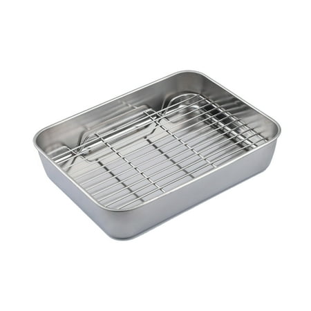 IMSHIE Stainless Baking Sheet Pan with Rack Set Non-Toxic Biscuit Pan
IMSHIE Stainless Baking Sheet Pan with Rack Set Non-Toxic Biscuit Pan