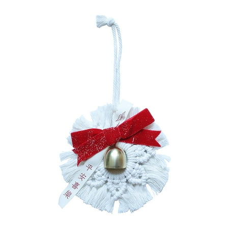 Veki Christmas Snowflake Prayer Pendant New Year Tassel Woven Wall Hanging Bow Bell Decoration Ball Cup Set
Veki Christmas Snowflake Prayer Pendant New Year Tassel Woven Wall Hanging Bow Bell Decoration Ball Cup Set