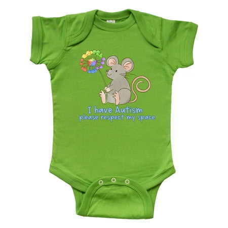 Inktastic I Have Autism Please Respect My Space Mouse with Flower Gift Baby Boy or Baby Girl Bodysuit
Inktastic I Have Autism Please Respect My Space Mouse with Flower Gift Baby Boy or Baby Girl Bodysuit