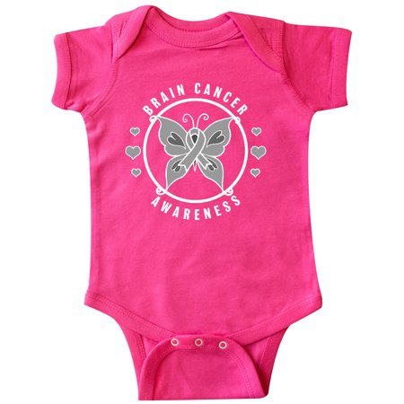 Inktastic Brain Cancer Awareness with Grey Ribbon and Butterfly Gift Baby Boy or Baby Girl Bodysuit
Inktastic Brain Cancer Awareness with Grey Ribbon and Butterfly Gift Baby Boy or Baby Girl Bodysuit