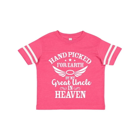 Inktastic Handpicked for Earth By My Great Uncle in Heaven Gift Toddler Boy or Toddler Girl T-Shirt
Inktastic Handpicked for Earth By My Great Uncle in Heaven Gift Toddler Boy or Toddler Girl T-Shirt