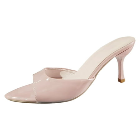 Daznico Sandals Women Ladies Summer High Heeled Slippers Fine Heel Retro Outside Wearing Soft Leather Solid Colour Medium Heel Large Size Sandals Slippers(Color:Beige Size:US 8)
Daznico Sandals Women Ladies Summer High Heeled Slippers Fine Heel Retro Outside Wearing Soft Leather Solid Colour Medium Heel Large Size Sandals Slippers(Color:Beige Size:US 8)