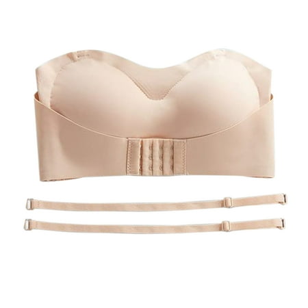 Cathalem Backless Bras for Dresses Large Bust Women Lingerie Strapless Front Buckle Lift Bra Bra Hooks Replacement Heavy Duty Underwear Beige X-Large
Cathalem Backless Bras for Dresses Large Bust Women Lingerie Strapless Front Buckle Lift Bra Bra Hooks Replacement Heavy Duty Underwear Beige X-Large