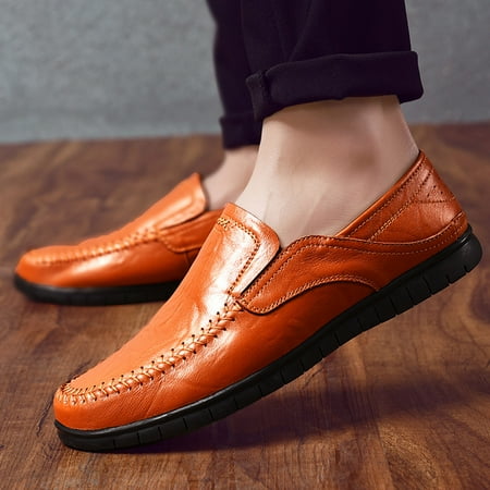 Fashion Men s Trend Retro Business Shoes Casual Shoes Breathable Peas Shoes
