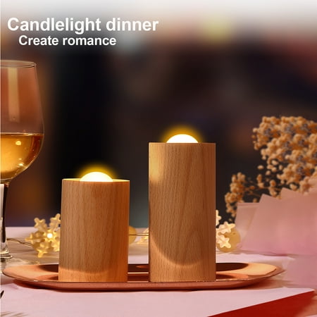 LANDGOO 1 Pair Flameless Candles LED Lights Battery Candles Air Blowing Control USB Rechargeable Night Light Decor
LANDGOO 1 Pair Flameless Candles LED Lights Battery Candles Air Blowing Control USB Rechargeable Night Light Decor