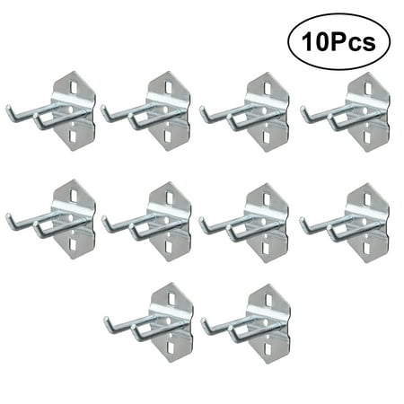 Hemoton 10pcs 50mm Multi-function Tool Hook Double Oblique Steel Storage Hooks Wall Organizer
Hemoton 10pcs 50mm Multi-function Tool Hook Double Oblique Steel Storage Hooks Wall Organizer