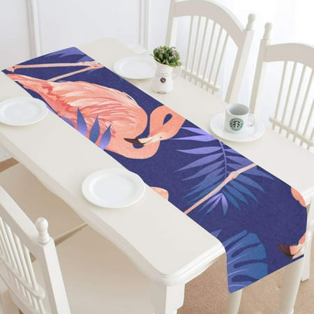 MKHERT Pink Flamingo Table Runner for Kitchen Wedding Party Home Decor 16x72 inch
MKHERT Pink Flamingo Table Runner for Kitchen Wedding Party Home Decor 16x72 inch