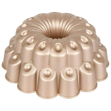 NutriChef Marquise Fluted Bundt Cake Pan Extra Thick and Non-Stick Aluminum Bakeware with 2 Layers
NutriChef Marquise Fluted Bundt Cake Pan Extra Thick and Non-Stick Aluminum Bakeware with 2 Layers