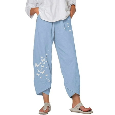 Coopserbil Pants Wide-leg Women s Print Linen Loose And Cotton Fashion Casual Pants Casual Pants for Women Summer Maternity Pants for Women Business Casual
Coopserbil Pants Wide-leg Women s Print Linen Loose And Cotton Fashion Casual Pants Casual Pants for Women Summer Maternity Pants for Women Business Casual