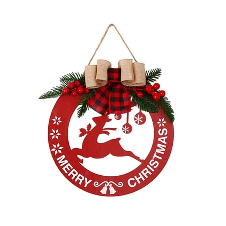 Wooden Christmas Hanging Sign with Red Berries and Bow-knot Design - Hollow-out Front Door Hanging Decoration - Ideal for Welcoming the Festive Season
Wooden Christmas Hanging Sign with Red Berries and Bow-knot Design - Hollow-out Front Door Hanging Decoration - Ideal for Welcoming the Festive Season