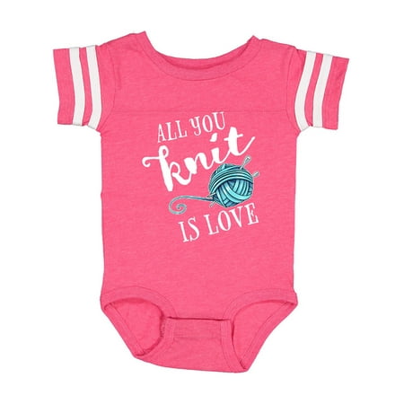 Inktastic All You Knit Is Love with Blue Yarn and Knitting Needles Gift Baby Boy or Baby Girl Bodysuit
Inktastic All You Knit Is Love with Blue Yarn and Knitting Needles Gift Baby Boy or Baby Girl Bodysuit