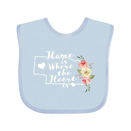 Inktastic Nebraska Home is Where the Heart is with Watercolor Floral Gift Baby Boy or Baby Girl Bib
Inktastic Nebraska Home is Where the Heart is with Watercolor Floral Gift Baby Boy or Baby Girl Bib