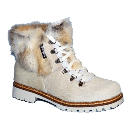 Oscar Sport Forest Rabbit Boots - Women s White/Multi 9